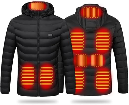 Heated Jacket - Adjustable Warmth for Cold Winters